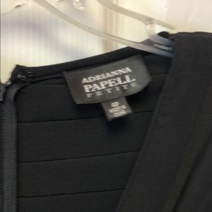 Adrianna Papell black dress